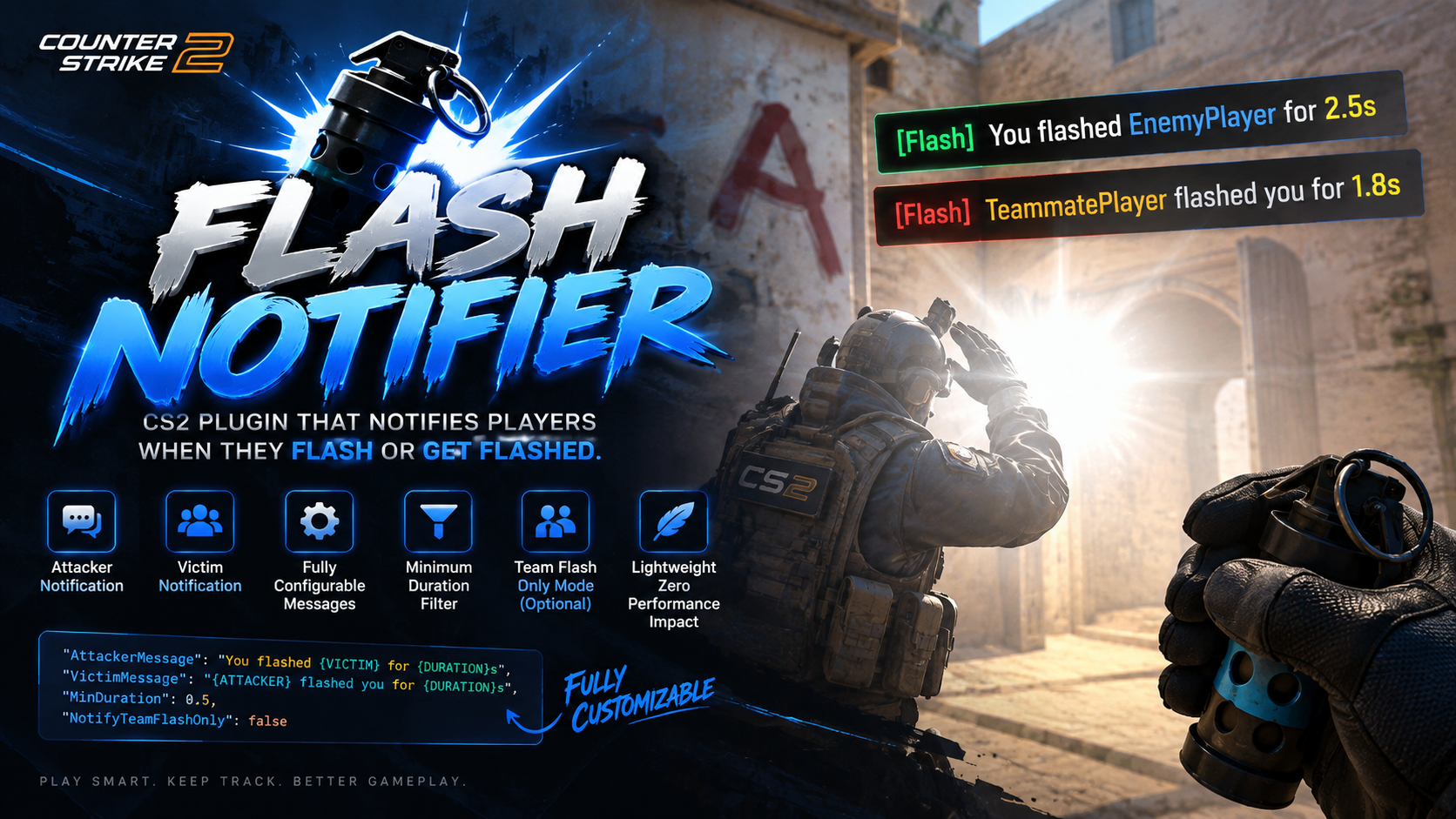 Flash Notifier — Flashbang Notifications for CS2